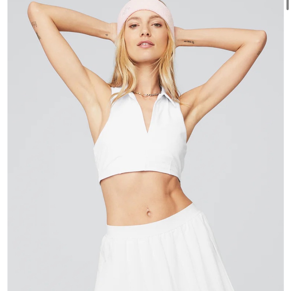 ALO Charmed Collar Bra Tank size M